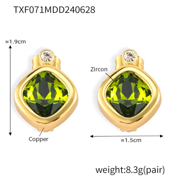 Wholesale Jewelry Niche Style Copper Chain Electroplating Design