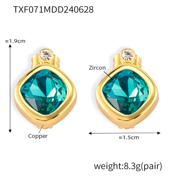 Wholesale Jewelry Niche Style Copper Chain Electroplating Design