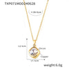 Wholesale Jewelry Niche Style Copper Chain Electroplating Design