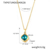 Wholesale Jewelry Niche Style Copper Chain Electroplating Design