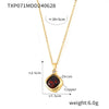 Wholesale Jewelry Niche Style Copper Chain Electroplating Design