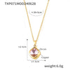 Wholesale Jewelry Niche Style Copper Chain Electroplating Design