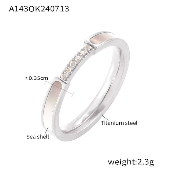 Wholesale Jewelry Niche Style 316L Stainless Steel Pendant Necklace With Quadrilateral Pattern And Cat's Eye Pendant