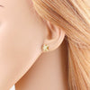 Wholesale Jewelry Ocean Style Copper Goldplated Geometric Starfish Octopus Earrings