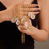 Wholesale Jewelry Ocean Style Stainless Steel Geometric Electroplating Women's Collection