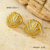 Wholesale Jewelry Ocean Style Stainless Steel Geometric Electroplating Women's Collection