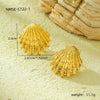 Wholesale Jewelry Ocean Style Stainless Steel Geometric Electroplating Women's Collection