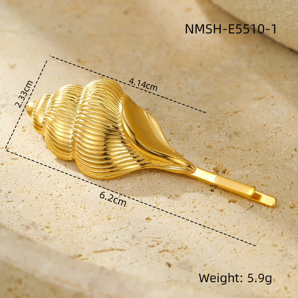 Wholesale Jewelry Ocean Style Stainless Steel Geometric Electroplating Women's Collection