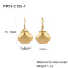 Wholesale Jewelry Ocean Style Stainless Steel Geometric Electroplating Women's Collection