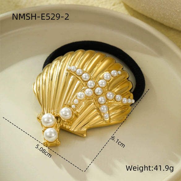 Wholesale Jewelry Ocean Style Stainless Steel Geometric Electroplating Women's Collection