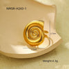 Wholesale Jewelry Ocean Style Stainless Steel Geometric Electroplating Women's Collection