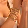Wholesale Jewelry Ocean Style Stainless Steel Geometric Electroplating Women's Collection