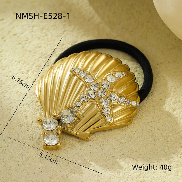 Wholesale Jewelry Ocean Style Stainless Steel Geometric Electroplating Women's Collection