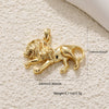 Wholesale Jewelry Oil Dripping Animals Copper Goldplated Pendant Necklace And Bracelet Accessories