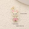 Wholesale Jewelry Oil Dripping Animals Copper Goldplated Pendant Necklace And Bracelet Accessories
