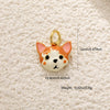 Wholesale Jewelry Oil Dripping Animals Copper Goldplated Pendant Necklace And Bracelet Accessories
