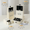 Wholesale Jewelry Packaging Box Earth White Light Luxury Paper Cardboard Jewelry Drawer Storage