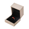 Wholesale Jewelry Packaging Box Gold High Grade Brushed Cloth Gift Box For Necklace Earrings And Rings