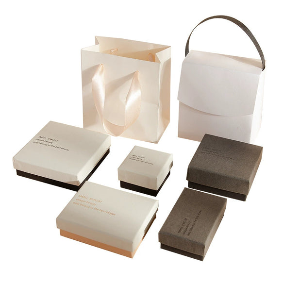 Wholesale Jewelry Packaging Box Heaven And Earth Cover Made Of Paper And Cardboard For Rings Earrings Bracelets Necklaces