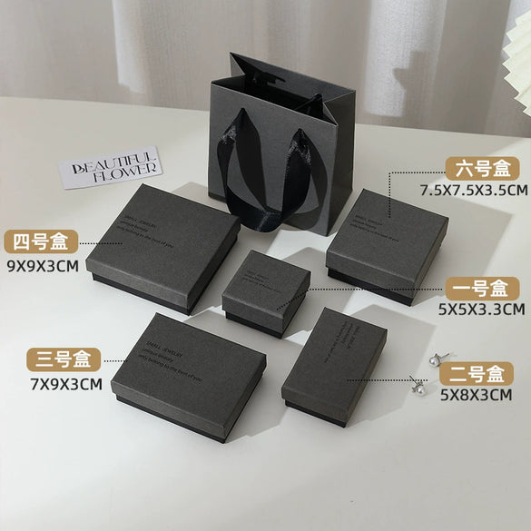 Wholesale Jewelry Packaging Box Heaven And Earth Cover Made Of Paper And Cardboard For Rings Earrings Bracelets Necklaces