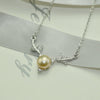 Wholesale Jewelry Pendant 925 Silver Microinlaid Deer And Reindeer Freshwater Pearl Copper Goldplated Colorpreserving