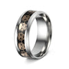 Wholesale Jewelry Punk Style Stainless Steel Skull Hand Geometric Dripping Oil Ornaments Ring