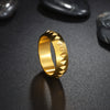Wholesale Jewelry Punk Style Titanium Steel Selfdefense Ring With Geometric Design And Electroplating For Men And Women