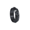 Wholesale Jewelry Punk Style Titanium Steel Selfdefense Ring With Geometric Design And Electroplating For Men And Women