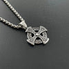 Wholesale Jewelry Punk Viking Celtic Knot Cross Stainless Steel Casting Polishing Unisex Doll Style