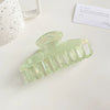 Wholesale Jewelry Pvc Handmade Natural Geometric Women's Hair Ornaments Mermaid Shark Clip