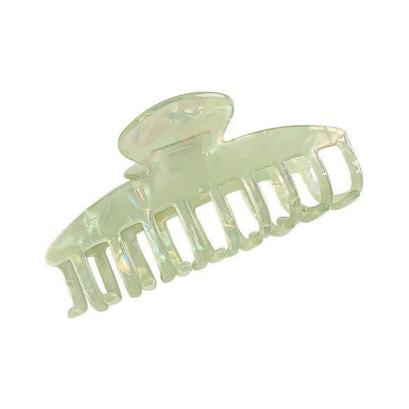 Wholesale Jewelry Pvc Handmade Natural Geometric Women's Hair Ornaments Mermaid Shark Clip