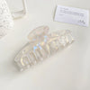 Wholesale Jewelry Pvc Handmade Natural Geometric Women's Hair Ornaments Mermaid Shark Clip