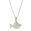 Wholesale Jewelry Retro Animal Style Copper Clown Fish Pendant Necklace With Electroplating