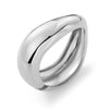 Wholesale Jewelry Retro Exaggerated Irregular Pleated Alloy Bracelet With Electroplating