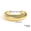 Wholesale Jewelry Retro Geometric Acrylic Electroplated Bracelet