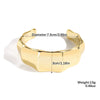 Wholesale Jewelry Retro Geometric Acrylic Electroplated Bracelet