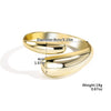 Wholesale Jewelry Retro Geometric Acrylic Electroplated Bracelet