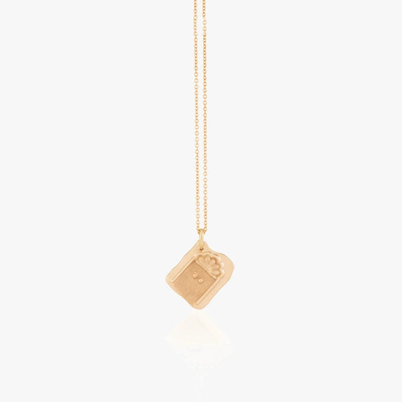 Wholesale Jewelry Retro Geometric Copper Goldplated Tarot Butterfly Pendant Necklace