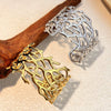 Wholesale Jewelry Retro Geometric Stainless Steel Open Bracelet
