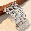 Wholesale Jewelry Retro Geometric Stainless Steel Open Bracelet