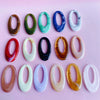 Wholesale Jewelry Retro Geometric Style Oval Hollow Plastic Resin Pendant Earrings