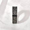 Wholesale Jewelry Retro Geometric Ushaped Titanium Steel Ring Handmade With Electroplating