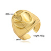 Wholesale Jewelry Retro Hammered Ball Ring Copper With Pearl Setting And Geometric Star Pattern For Women