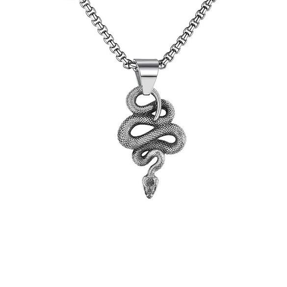 Wholesale Jewelry Retro Punk Navy Anchor Titanium Steel Pendant Necklace With Baking Paint Pattern Of Letters Numbers Text