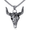 Wholesale Jewelry Retro Punk Navy Anchor Titanium Steel Pendant Necklace With Baking Paint Pattern Of Letters Numbers Text