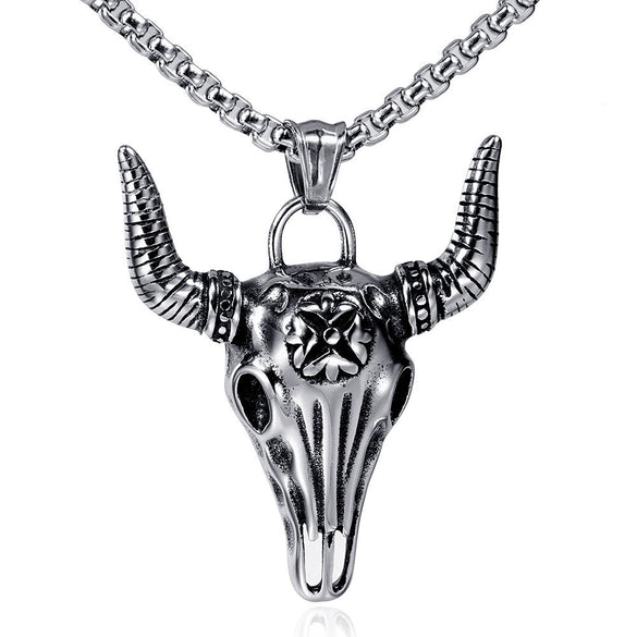 Wholesale Jewelry Retro Punk Navy Anchor Titanium Steel Pendant Necklace With Baking Paint Pattern Of Letters Numbers Text
