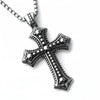 Wholesale Jewelry Retro Punk Navy Anchor Titanium Steel Pendant Necklace With Baking Paint Pattern Of Letters Numbers Text