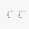 Wholesale Jewelry Retro Simple Leaf 925 Sterling Silver Earrings