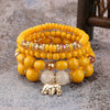 Wholesale Jewelry Retro Style Alloy Elephant Pendant Crystal Bracelet Electroplated