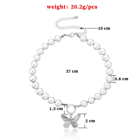 Wholesale Jewelry Retro Style Butterfly Alloy Pendant Jewelry With Electroplating For Women